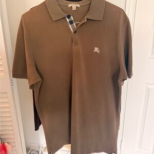Burberry Brown Polo Shirt